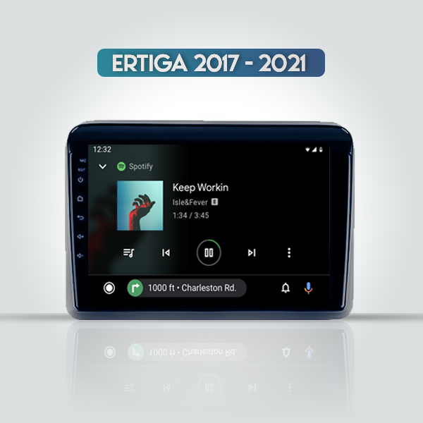 Suzuki Ertiga 2017 2021 9 Inch Android Car Audio System